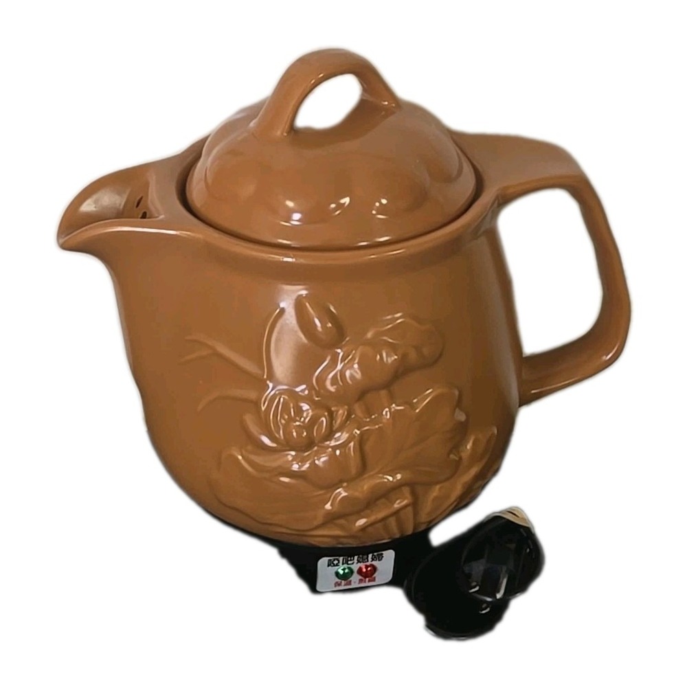 Walden Trading 3.75L Electric Ceramic Herb Boiler Kettle Chinese Medicine Tea Po
